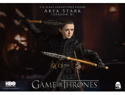 Арья Старк ("Игра Престолов") - Коллекционная ФИГУРКА 1/6 scale Arya Stark  (3Z0143) - ThreeZero