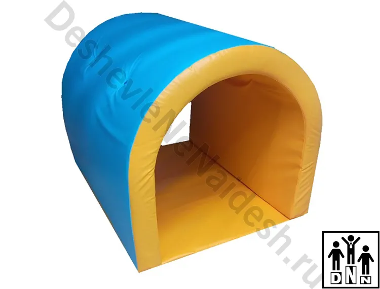 Тоннель с донышком голубой