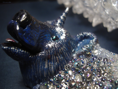 Волшебная брошь "Большая Медведица и звёзды"