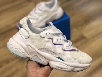 Кроссовки Adidas Ozweego all white