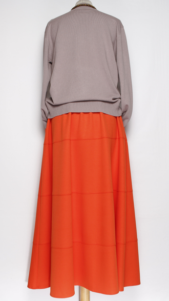 Юбка "ТРИКОТАЖ" морковная р.48,54,56,58