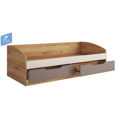 Rich КР-002 Тахта Дуб Крафт золотой - Миндаль/Глиняный серый