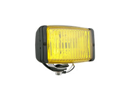 Дополнительная противотуманная  фара Wesem 2HMz 199.73 (комплект 2 шт) с проводом, желтое стекло