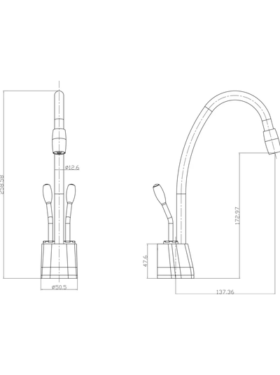Система мгновенного кипячения воды 2в1 AQUAHOT 1100 BN (нержавеющая сталь)