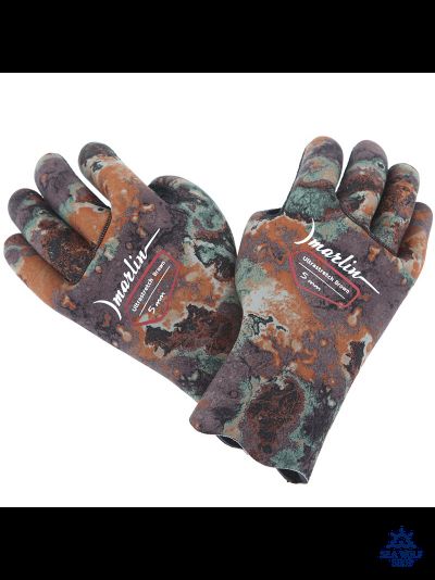 Перчатки неопреновые 5мм Marlin ULTRASTRETCH brown р.M !promo