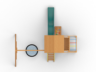 Детская игровая площадка RussSport Лео с гнездом