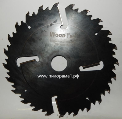Пилы дисковые 350*50*24z+24+4 Woodtec, от