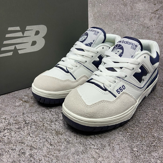 New Balance 550 White Quarry Blue