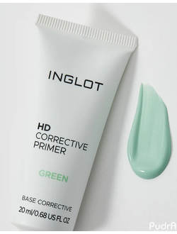 INGLOT Основа под макияж HD CORRECTIVE PRIMER тон GREEN 20 ml