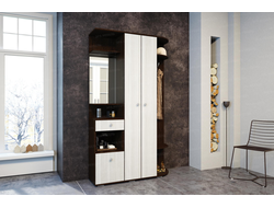 ЛДСП Прихожая ВИЗА Дуб Венге-Сосна Лоредо