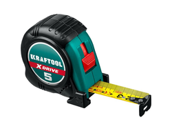 KRAFTOOL X-Drive, 5 м х 25 мм, рулетка (34122-05-25)