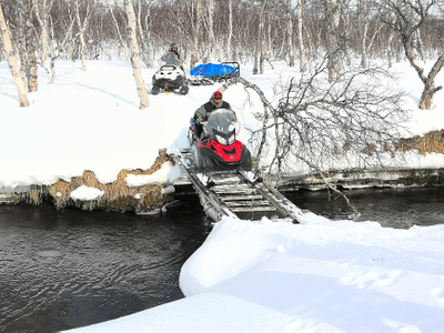 На снегоходах в парк Налычево 3 дня