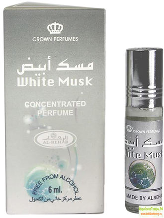 Духи White Musk (Al-Rehab) 6 мл масляные арабские унисекс