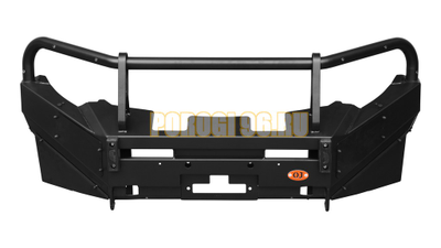 Передний силовой бампер серии Трофи на Mitsubishi L200 V 2015-2018 (02.033.01)