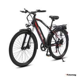 Электровелосипед WHITE SIBERIA CAMRY ALLROAD 500W матовый черный