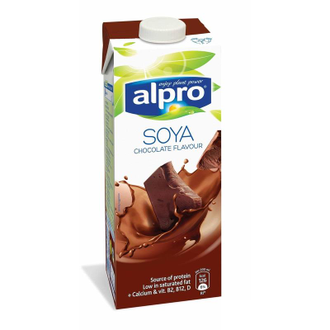 Напиток соевый Alpro шоколадный с кальцием и витаминами 1 л