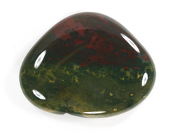 Гелиотроп, полировка плоская, Индия (44*34*9 мм, 23 г) №35501