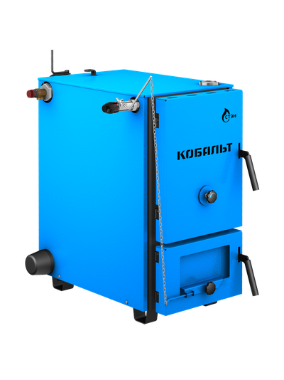 Напольный твердотопливный котел Кобальт 35