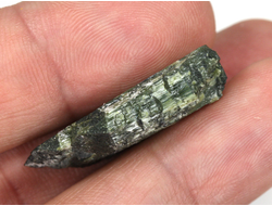 Хризотил-асбест, необработанный образец, Россия, КЧР, Урупский район, Беденский массив, м-ние Мощевая балка (29*14*6 мм, 4,2 г) №29871