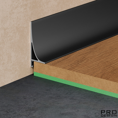Плинтус Pro Design Corner L 584 Черный