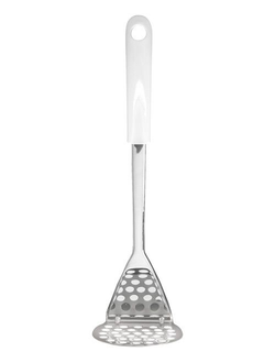 Картофелемялка с пластиковой ручкой 25 см, нержавеющая сталь