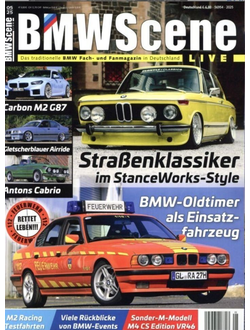 BMW Scene Live Magazine, Иностранные журналы об автомобилях автотюнинге, Auto Tuning, Intpressshop