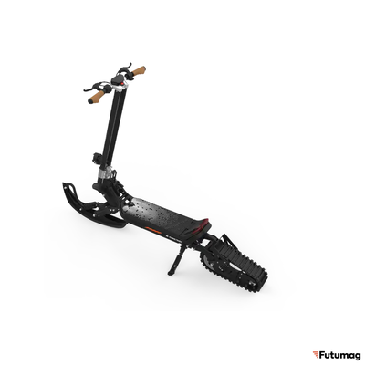 Зимний электроснегокат на гусенице / Гусеничный электросамокат Electroway T2S 20AH + летний комплект