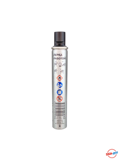 Газовый баллон Toua Premium 165 мм с зеленым клапаном