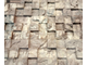 Декоративный камень под сланец  Kamastone Шахматы 3Д мозаика 7032, бежевый с коричневым, серым, черным