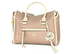 Сумка Michael Kors Selma светло-коричневая