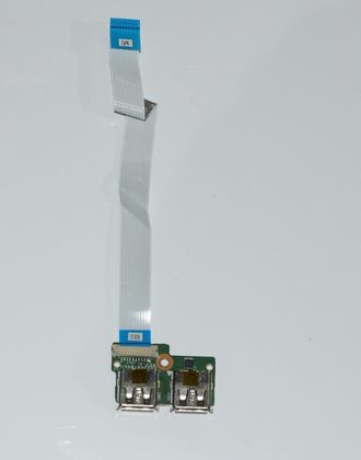 Плата USB разъёмов со шлейфом  для ноутбука HP Compaq CQ61(DA00P6TB6E0)