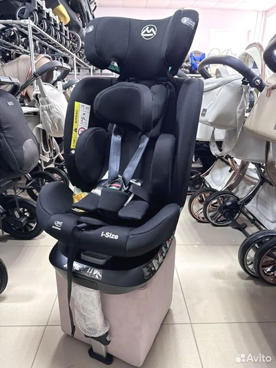 Автокресло Luxmom 290 (Isofix, 0-36 кг, 0-12 лет) Черный