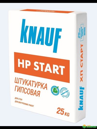 Штукатурка гипсовая Кнауф ХП-Старт (Knauf HP-Start), 25кг
