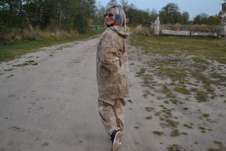 Костюм гигант "Сахара" размер от 60 до 78 с противоэнцефалитной сеткой фото-10