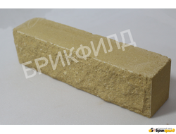 Имитация природного камня. Евростандарт "Дикий камень". Желтый. Кирпичный завод Брик Филд