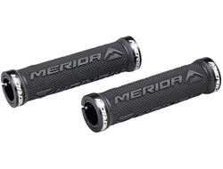 Грипсы Merida с 2-мя замками, 130 мм, черные, арт. 2058032769