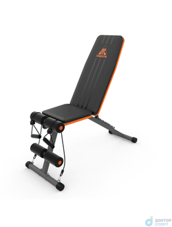 Cкамья силовая универсальная DFC с эспандерами DCH310