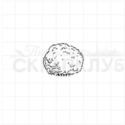 Штамп кусты в саду