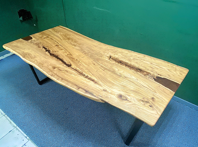 стол из слэба, мебель из лиственницы, мебель из массива, лиственница, слэбы дерева, стол из ствола