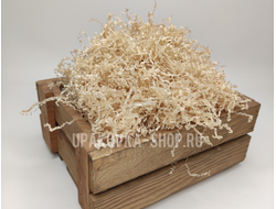 Бумажный наполнитель, пергамент небеленый (бежевый), 100 г