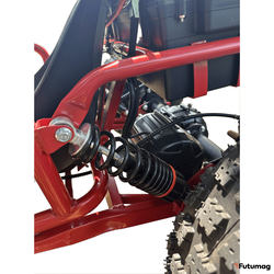 Электрокарт Skyboard Karting Krasnodar 1000W красный