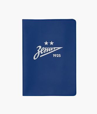 Обложка для паспорта ФК &quot;Зенит&quot; синяя. ПВХ. Арт.:2322125.