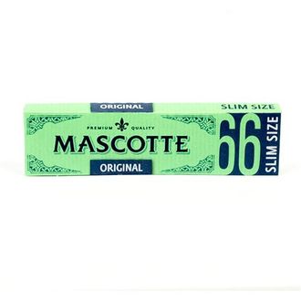 Бумага сигаретная Mascotte Original Slim size 66