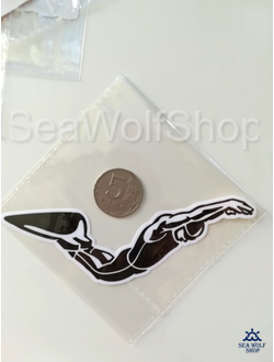 Наклейка оракал №54 Фридайвер