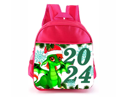 Рюкзак розовый год Дракона №16