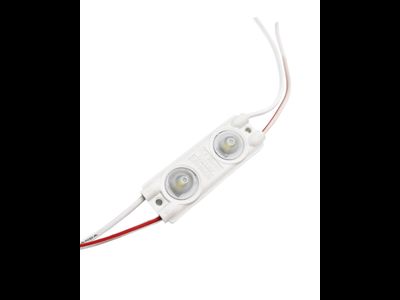 Светодиодный модуль с линзой LC 2835 2LED 12V IP65