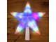 Фигура светодиодная Звезда на елку цвет: RGB, 31 LED, 22 см 501-001