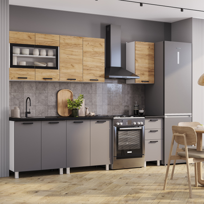 Кухня Крафт 2,0 м тип 2 (BTS)