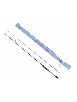 Спиннинг штекерный карбоновый Crey Stream/ Blue Wind, тест 0-8г, 2,1м