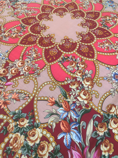 Павловопосадский платок Цыганка Аза 362-6